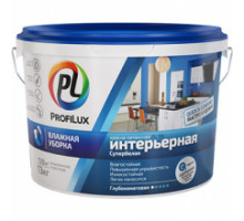 "Profilux" ВД краска PL- 10L латекс. интерьерная влагостойкая супербелая 3кг "Profilux" ВД краска PL- 10L латекс. интерьерная влагостойкая супербелая 3кг