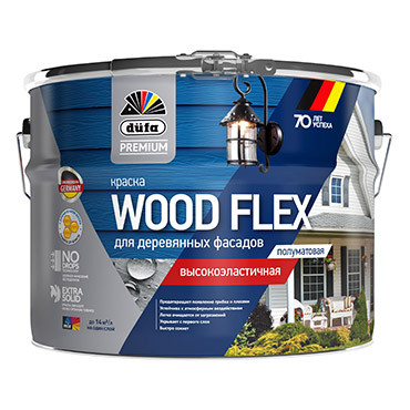 WOODFLEX высокоэластичная для деревянных фасадов база 1 2,4л "DufaPremium" ВД краска WOODFLEX высокоэластичная для деревянных фасадов база 1 2,4л "DufaPremium" ВД краска