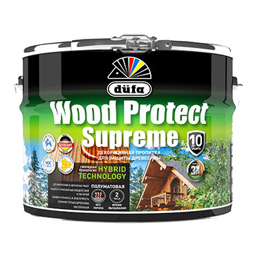 WOOD PROTECT Supreme, палисандр 9л "Dufa" Пропитка